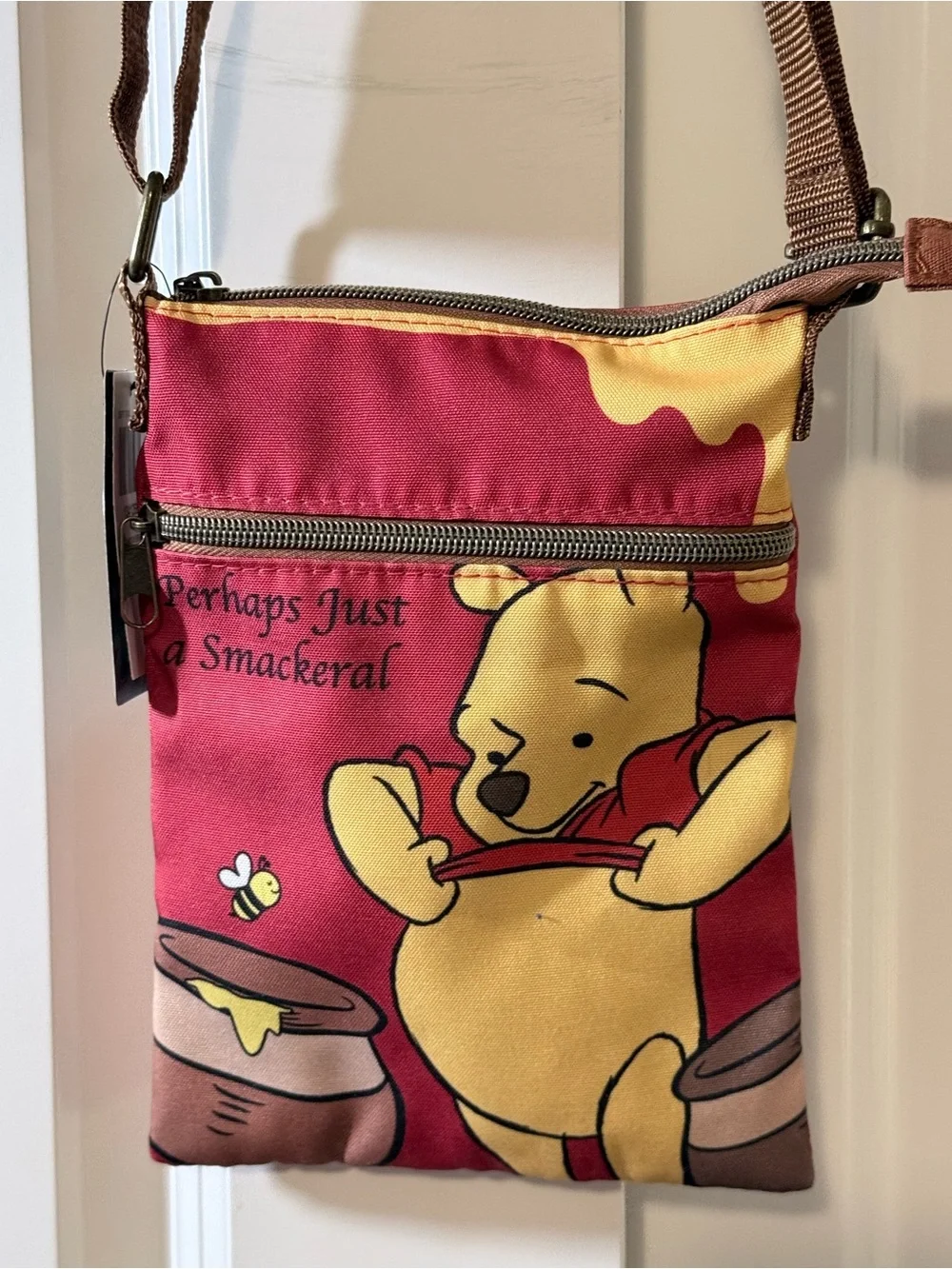 Loungefly Red & Yellow Winnie the Pooh Crossbody Bag